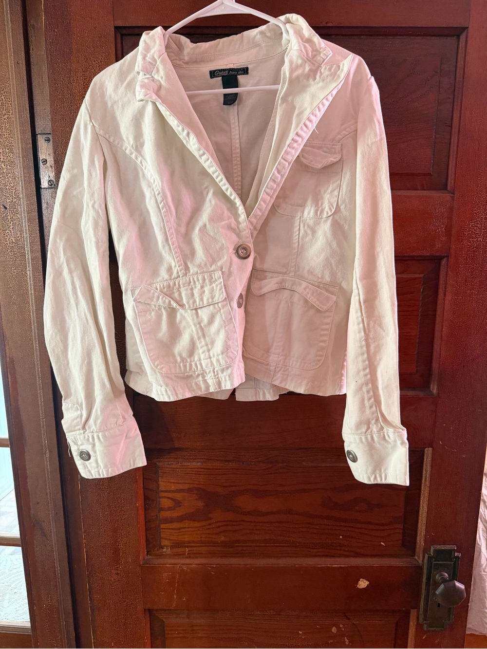 Guess Cream Jean Jacket